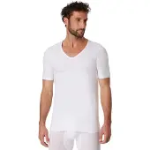 Schiesser Herren T-Shirt 2er Pack - Serie "95/5", V-Ausschnitt, S-4XL