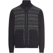 Camel active Strickjacke mit Stehkragen in Navyblau | Gr.: XXL