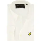 Lyle & Scott -Shirt Plain Oxford White