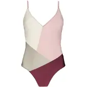 Barts Badeanzug Damen Como Plunge One Piece Women Champagne-Größe 38
