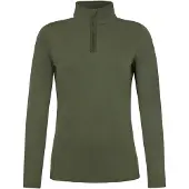 Protest Skipullover FABRIZ 1/4 Zip Top Damen Botanic Green-XXXL