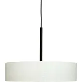 Dyberg Larsen Pendelleuchte LED, Hängelampe, Deckenlampe Pendel, Pendellampe Esstisch, Pendelleuchte für Wohnzimmer, Skandinavische Design, Calix schwarz / weiß