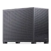 Jonsbo D32 STD MESH BLACK, Midi Tower, PC, Schwarz, micro ATX, Mini-ITX, Stahl, Gaming