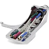 ANALOGIS Headshell HS-32 für Plattenspieler, im Technics-Design, 9g, Aluminium, Chrom