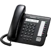 Panasonic KX-NT551NE-B STANDARD IP-Terminal schwarz 1 Zeilen Display 8 freie Tasten Freisprechen HD Voice G...