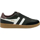 Gola Contact Leather Sneaker Men black/white/burgundy/gum (BR) 9