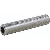 Ich-zapfe Gewindestutzen, Gewinderohre - einseitig Einstich, NW 7mm - 5/8" Gewinde, 55mm, CNS.
