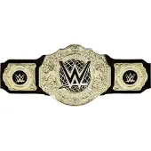 Mattel WWE Championship Titel, World Heavyweight Rollenspiel und Kostüm, Kunstledergürtel, 6 Jahr(e), Schwarz, Gold, Kunststoff