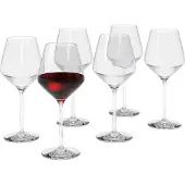 Eva Trio Legio Nova Glas Wijn Rood 450 ml Set van 6 Stuks