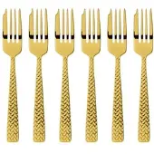 Sambonet Kuchengabel Cortina PVD Gold (6-Teilig)