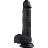 Hismith Premium Dildo KlicLok Medium 20-23 CM Schwarz