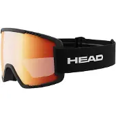 Head Skibrille Contex Size L Black / FMR Yellow Red