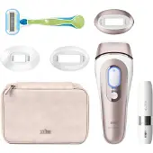Braun Silk-expert Pro PL7249, Lichtimpulstechnologie (IPL), Gold, Weiß, AC, 100 - 240 V, 50 - 60 Hz, 224 mm