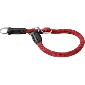 Hunter - T-Collar Freestyle - Hundehalsband Gr Halsumfang max. 50 cm - Ø 10 mm rot