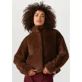 Moves Damen Jacken Kara Jacket 4471 - Bruin - Größe 38