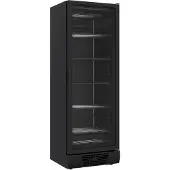 CombiSteel Tiefkühlschrank Mit 1 Glastür Schwarz 382 Liter