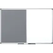 BI-Office Kombitafel MAYA, kombinierte Pinn-und Whiteboardtafel, Kork oder Filz, div. Grössen