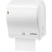 Satin AutoCut-Spender MIDI weiss Rollenhandtuchspender mit automatischem Papierabriss