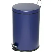 Alco Tretabfalleimer Stahl kunststoffbeschichtet 20l blau