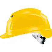 Uvex Schutzhelm pheos B-WR, EN 397, Schirm & Belüftung, Größen 52-61, gelb