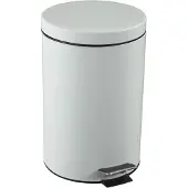Cep 2905760021 Treteimer - Edelstahl, rund Ø 250 mm, 14 l, weiß