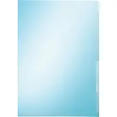 Leitz Sichthülle Premium 4100, DIN A4, glatt, 100 Stück, blau