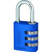 ABUS Zahlenschloss 145/30 in blau