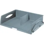 Leitz Ablagekorb Sorty Jumbo, DIN A3 quer, Polystyrol, grau