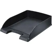 Leitz Ablagekorb Standard 5227, Kunststoff, 5 Stück, schwarz