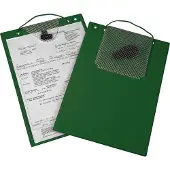 Eichner Auftragstasche Turbo, Klettverschluss, Schlüsselfach und Dehnfalte, für DIN A4 Dokumente, grün, 10 Stück