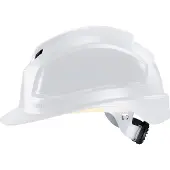 Uvex Schutzhelm pheos B-WR, EN 397, Schirm & Belüftung, Größen 52-61, weiß