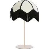 Light & Living - Tischleuchte Renato/Sulina – Sand/Weiß – Ø35x70cm Tischlampe - Nachttischlampe, Wohnzimmer, Schlafzimmer