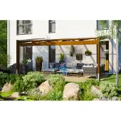 Skanholz Terrassendach "Novara", BxT: 557x359 cm, versch. Farben