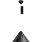 HAY - Compass Adjustable Pendant 430 - Sanftes Schwarz