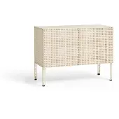 HAY - Perforated Bodenschrank Klein - H 66,5cm - Eierschale