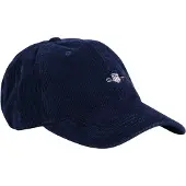 Gant für Herren. 9900213 Cordmütze marineblau (OSFA), Lässig, Baumwolle