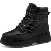 Tamaris Damen Wintersneaker Schwarz Textil & Synthetik Größe: 42