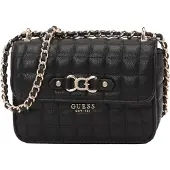 GUESS Handtasche Nadira Mini HWQG84 24780 Schwarz