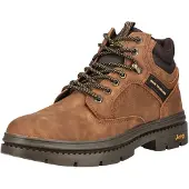 Jeep Schnürstiefelette "Stiefelette Lederimitat/Textil"