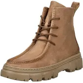 Paul green Nubuk tan Damen Stiefelette in Braun, Größe 7.5
