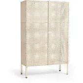 HAY Schrank Perforated Cabinet Floor Large Eggshell