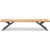 Set One By Musterring Rotterdam Bank Edelstahl/Teak