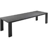 Solpuri Elements Dining Tisch Aluminium (1-tlg.Tischplatte oder 2-tlg. Tischplatte)