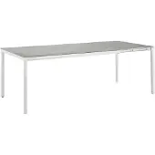 Solpuri Soft Ausziehtisch Aluminium