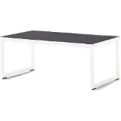 Sieger Loungetisch mit Glasplatte 110x60x44 cm