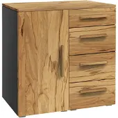 Hasena Accessoires Qunito Kommode Massivholz 90x50x85 cm - teilmontiert