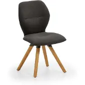 NIEHOFF SITZMÖBEL Merlot Design-Stuhl Stativ-Gestell Massivholz/Stoff Venice