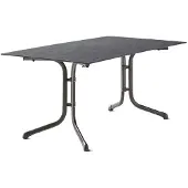 Sieger Boulevard-Klapptisch Polytec 160x90 cm Aluminium