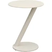 Best-Freizeitmöbel Beistelltisch Paros Ø 45 cm sand aus robustem Aluminium