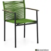 Apple Bee Jakarta Dining Armstuhl Aluminium/Rope